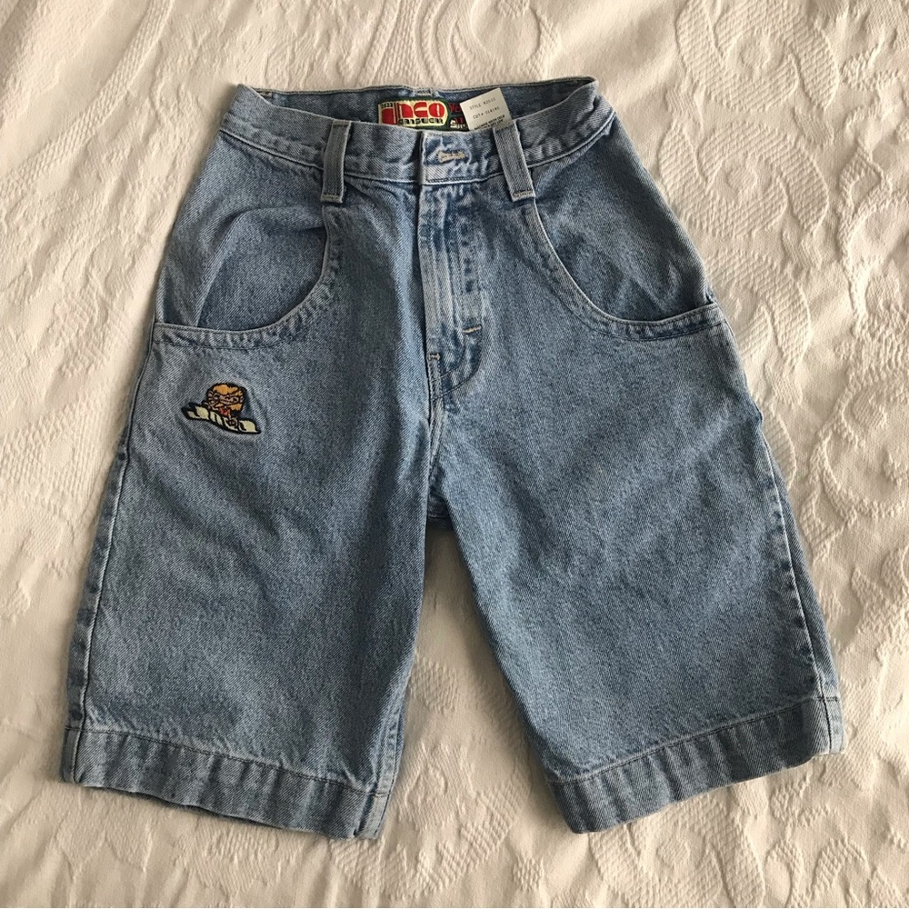Vintage JNCO flame head skater shorts 10 boys